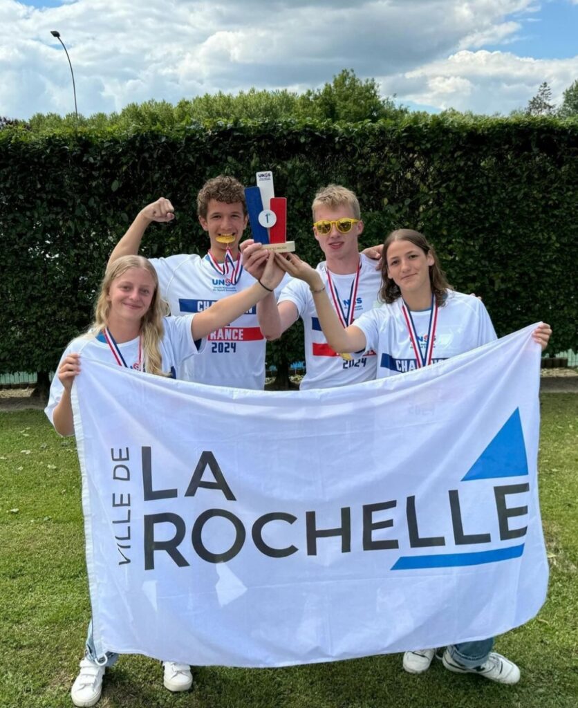 L’équipe Sauvetage de l’Association Sportive remporte le titre de Champion de France UNSS !!!